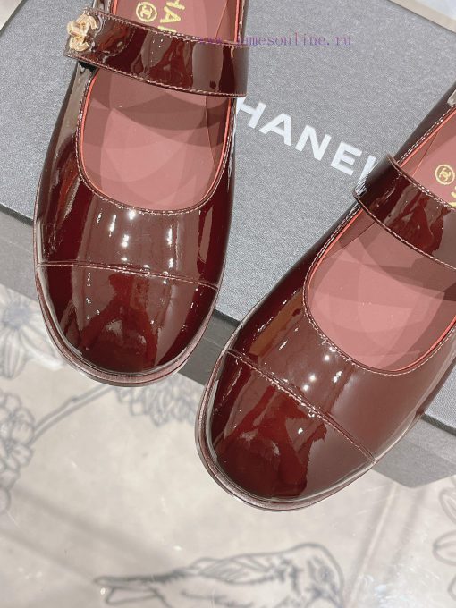 𝗖𝗛𝗔𝗡𝗘𝗟 New Color blocked Mary Single Shoe SeriesCute and lovely Mary Jane style, the originazija2uq4 - Image 6