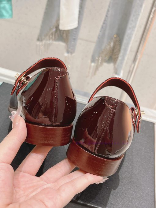 𝗖𝗛𝗔𝗡𝗘𝗟 New Color blocked Mary Single Shoe SeriesCute and lovely Mary Jane style, the originazija2uq4 - Image 8