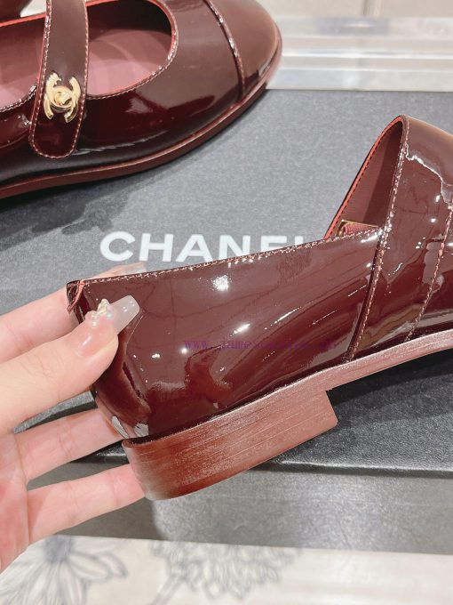𝗖𝗛𝗔𝗡𝗘𝗟 New Color blocked Mary Single Shoe SeriesCute and lovely Mary Jane style, the originazija2uq4 - Image 9