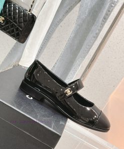 𝗖𝗛𝗔𝗡𝗘𝗟 New Color blocked Mary Single Shoe SeriesCute and lovely Mary Jane style, the originauxj8q2mi
