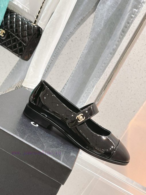𝗖𝗛𝗔𝗡𝗘𝗟 New Color blocked Mary Single Shoe SeriesCute and lovely Mary Jane style, the originauxj8q2mi