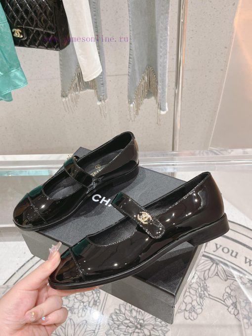 𝗖𝗛𝗔𝗡𝗘𝗟 New Color blocked Mary Single Shoe SeriesCute and lovely Mary Jane style, the originauxj8q2mi - Image 4