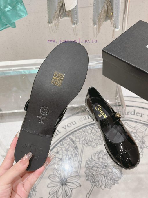 𝗖𝗛𝗔𝗡𝗘𝗟 New Color blocked Mary Single Shoe SeriesCute and lovely Mary Jane style, the originauxj8q2mi - Image 10