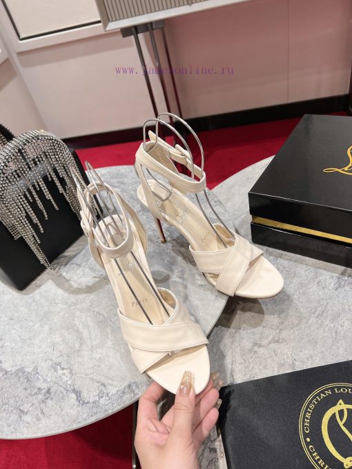 Leather sandals ︎ ️The elegance of Mariza sandals is enhanced by the details of their designdtu3yv9v - Image 4