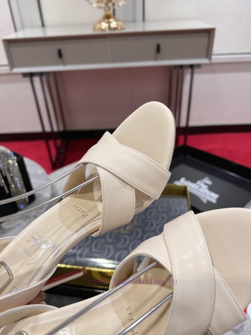 Leather sandals ︎ ️The elegance of Mariza sandals is enhanced by the details of their designdtu3yv9v - Image 7