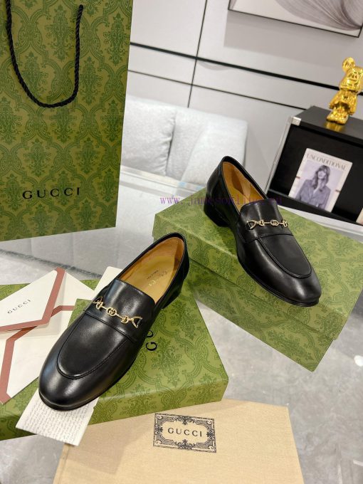 Gucci's high-end version of horse carrying buckle loafers recommends the most beautiful singae9ykw6p - Image 5