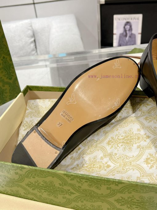 Gucci's high-end version of horse carrying buckle loafers recommends the most beautiful singae9ykw6p - Image 9