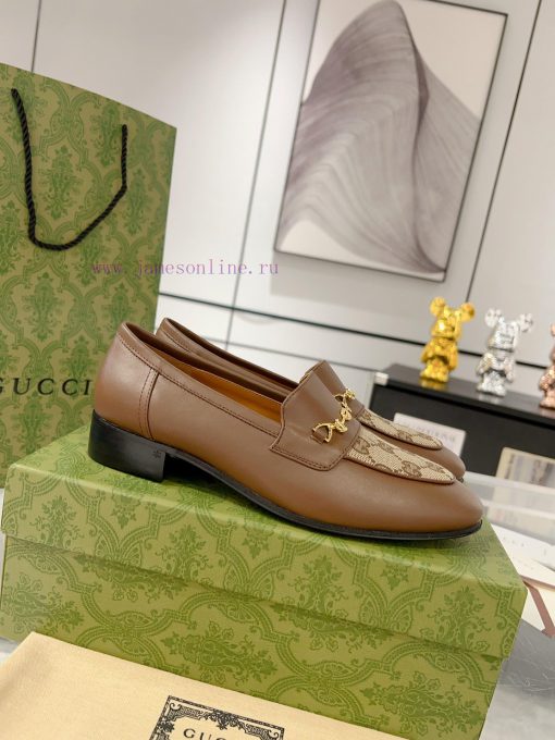 Gucci's high-end version of horse carrying buckle loafers recommends the most beautiful sing8q3pz4cd - Image 3