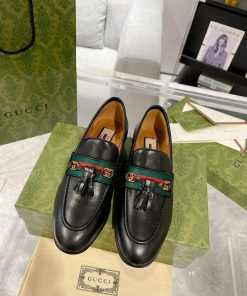 Gucci horseneck buckle woven belt, high-end version of Suzhou loafers recommended, the most qbxshowp