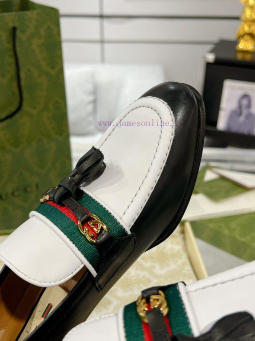 Gucci horseneck buckle woven belt, high-end version of Suzhou loafers recommended, the most 9j0goe8e - Image 7