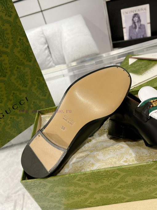 Gucci horseneck buckle woven belt, high-end version of Suzhou loafers recommended, the most 9j0goe8e - Image 10