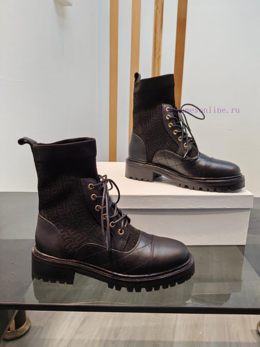 Out Balmain 2023fw Autumn/Winter New Knitted Elastic Martin Boots Overseas Order Original, 1cz4jjjg6 - Image 8