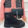 Celine 23ss New Vintage Thick Bottom Canvas Martin BootsGo materialOriginal customized nylonxjvcs2xi
