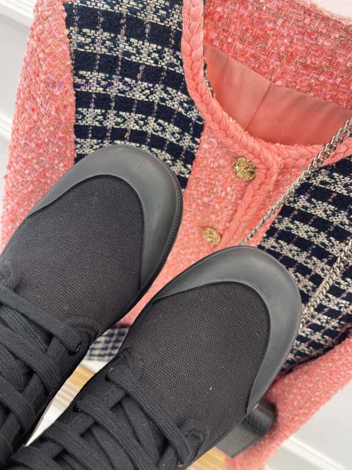 Celine 23ss New Vintage Thick Bottom Canvas Martin BootsGo materialOriginal customized nylonxjvcs2xi - Image 8