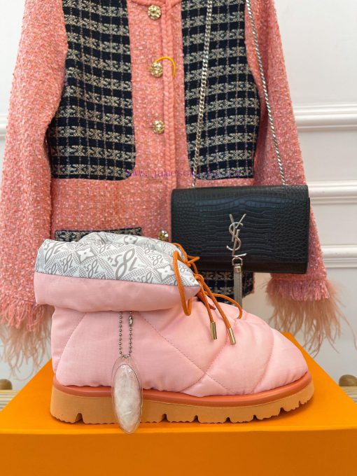 L * V Donkey Home Autumn/Winter Pillow Down Snow BootsAre you still wearing bulky snow bootsx45q9snv - Image 2