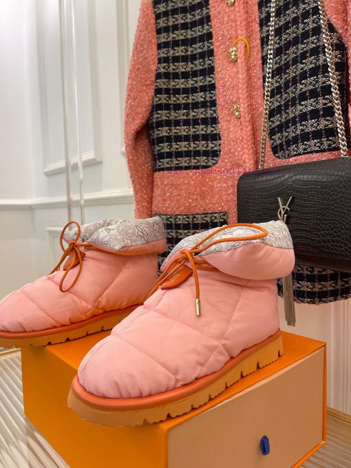 L * V Donkey Home Autumn/Winter Pillow Down Snow BootsAre you still wearing bulky snow bootsx45q9snv - Image 3