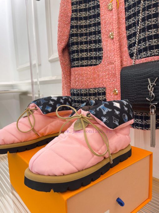 L * V Donkey Home Autumn/Winter Pillow Down Snow BootsAre you still wearing bulky snow bootsy8vcuoy8 - Image 3