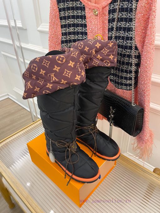 L * V Donkey Home Autumn/Winter Pillow Down Snow BootsAre you still wearing bulky snow boots790r4w2q - Image 4