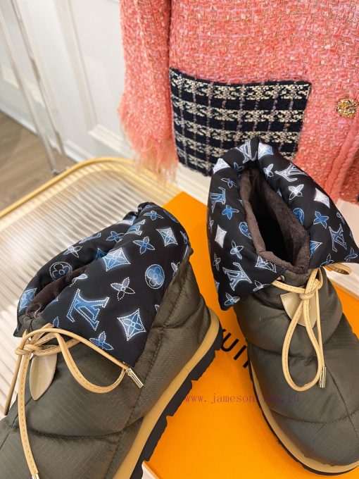 L * V Donkey Home Autumn/Winter Pillow Down Snow BootsAre you still wearing bulky snow boots598hyx9a - Image 9