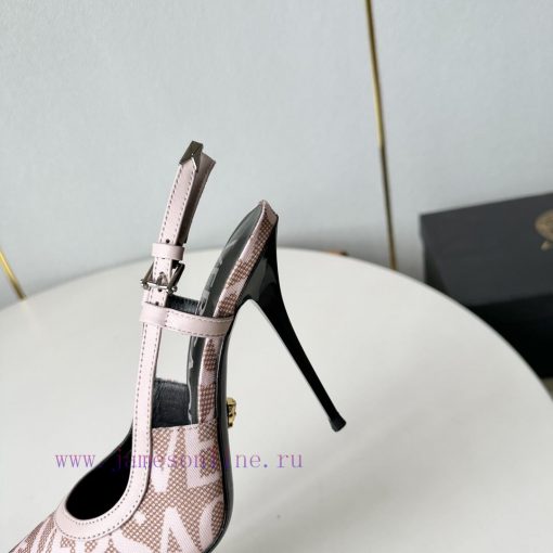 Versac Fan Family's new 23 year old Allover series high-heeled sandals with exposed heels, ppc9fzu9m - Image 8