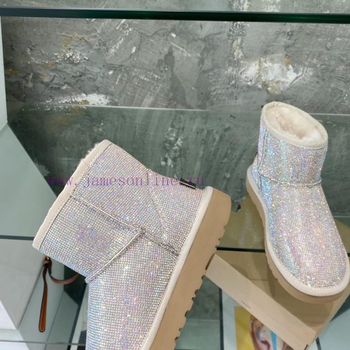 UGG Full Diamond Snow Boots ️️ Super Beautiful Bling Bling Glittering Return Rate Explosive 2hgtp9l0 - Image 7