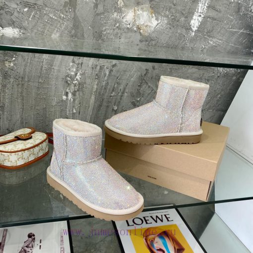 UGG Full Diamond Snow Boots ️️ Super Beautiful Bling Bling Glittering Return Rate Explosive 2hgtp9l0 - Image 8