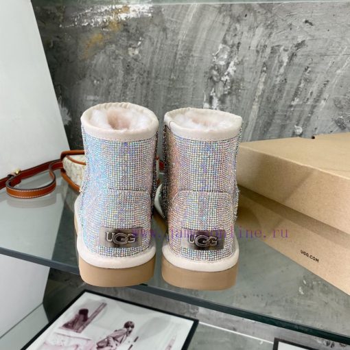 UGG Full Diamond Snow Boots ️️ Super Beautiful Bling Bling Glittering Return Rate Explosive 2hgtp9l0 - Image 9