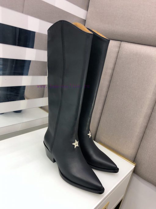 Dior LA 2021 Autumn/Winter Poster New Knight Women's Boots CD Celebrity Same Style Pointed Czyqcjq7z - Image 5