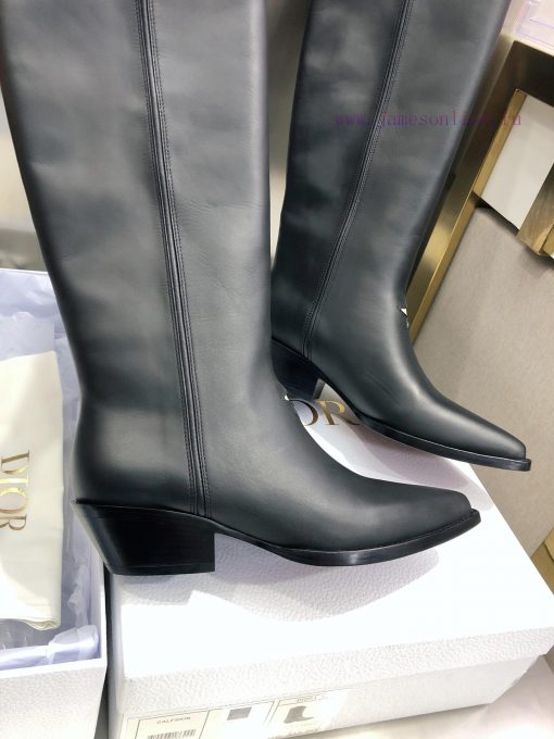 Dior LA 2021 Autumn/Winter Poster New Knight Women's Boots CD Celebrity Same Style Pointed Czyqcjq7z - Image 9