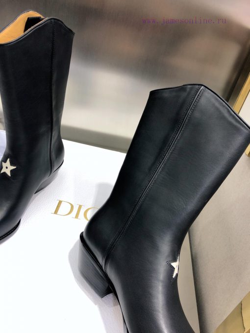 Dior LA 2021 Autumn/Winter Poster New Pointed Women's Short Boots CD Celebrity Same Style Co2reh9mis - Image 9