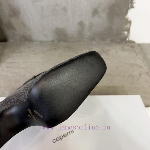 Coperni 23ss autumn and winter new horn boots with a unique heel design combined with a smalzpmfm2kq - Image 8