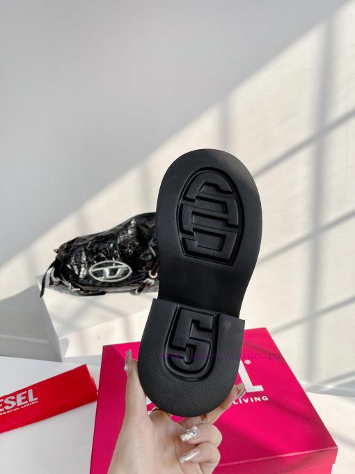 DIESEL 2023 Autumn/Winter Latest Ultra Simple Chain Short BootsThe exit rate is extremely hinshfcht0 - Image 10