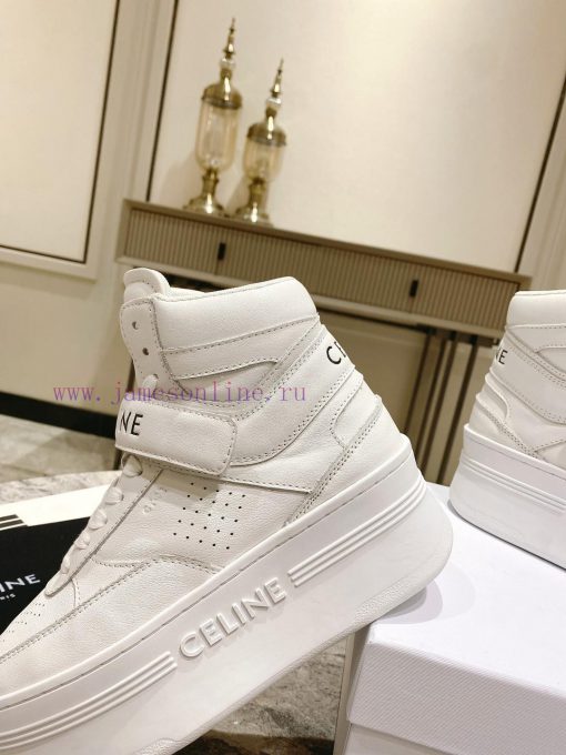 Top versionCeline's new autumn and winter color blocked sports shoes with thick soles and he2tiu3lw8 - Image 8