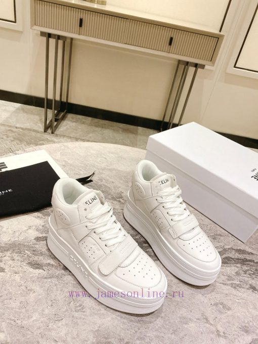 Top versionCeline's new autumn and winter color blocked sports shoes with thick soles and hevwq4rhdv