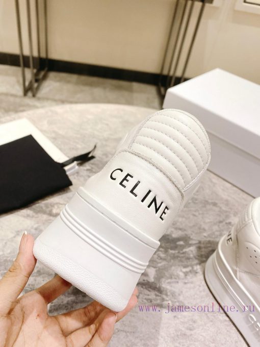 Top versionCeline's new autumn and winter color blocked sports shoes with thick soles and hevwq4rhdv - Image 9