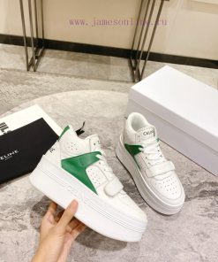 Top versionCeline's new autumn and winter color blocked sports shoes with thick soles and heb8vxqsiy