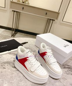 Top versionCeline's new autumn and winter color blocked sports shoes with thick soles and he52pi1o8j