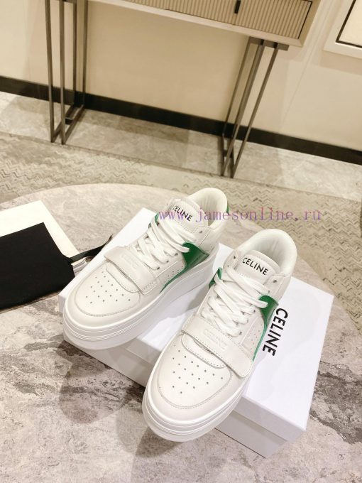 Top versionCeline's new autumn and winter color blocked sports shoes with thick soles and heb8vxqsiy - Image 5