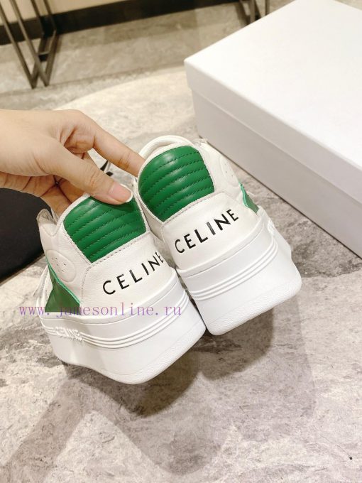 Top versionCeline's new autumn and winter color blocked sports shoes with thick soles and heb8vxqsiy - Image 10