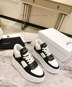 Top versionCeline's new autumn and winter color blocked sports shoes with thick soles and henu03rlcp