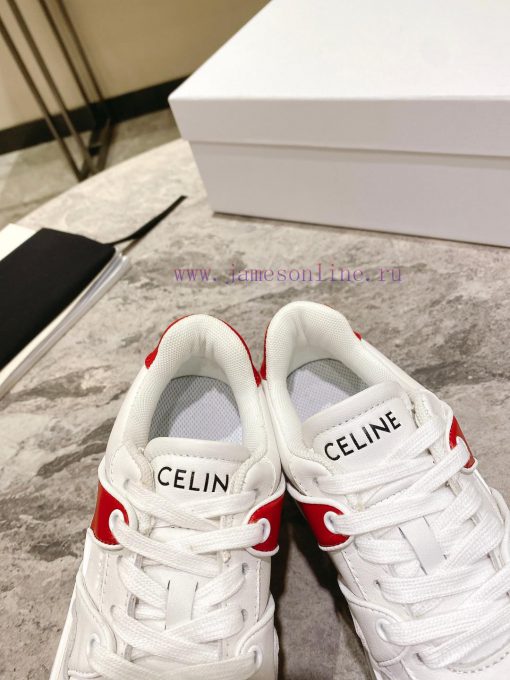 Top versionCeline's new autumn and winter color blocked sports shoes with thick soles and heswf2u34j - Image 6