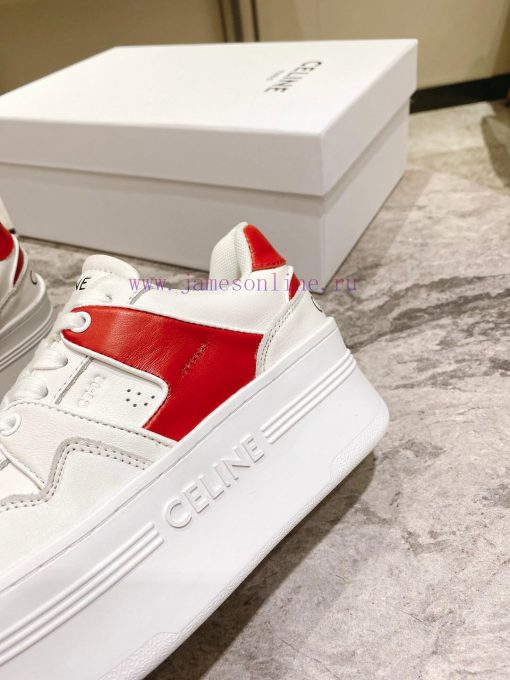 Top versionCeline's new autumn and winter color blocked sports shoes with thick soles and heswf2u34j - Image 8