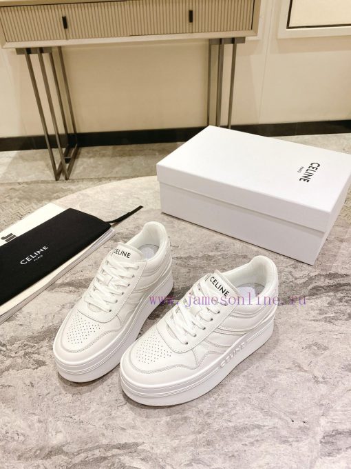Top versionCeline's new autumn and winter color blocked sports shoes with thick soles and heu5prwz8p - Image 3