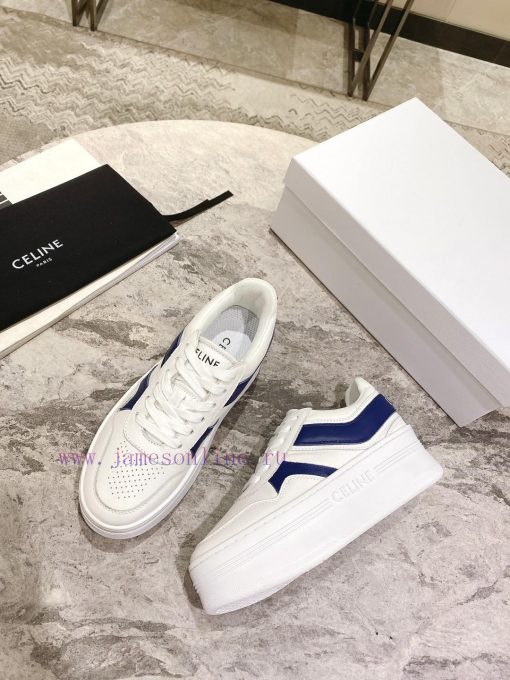 Top versionCeline's new autumn and winter color blocked sports shoes with thick soles and heubhy16lg - Image 4
