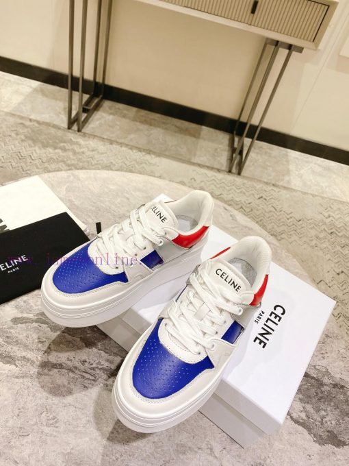 Top versionCeline's new autumn and winter color blocked sports shoes with thick soles and hekzn19ogh - Image 5