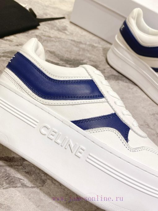 Top versionCeline's new autumn and winter color blocked sports shoes with thick soles and heubhy16lg - Image 8