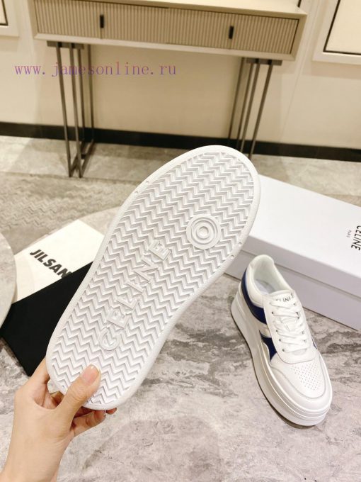 Top versionCeline's new autumn and winter color blocked sports shoes with thick soles and heubhy16lg - Image 10