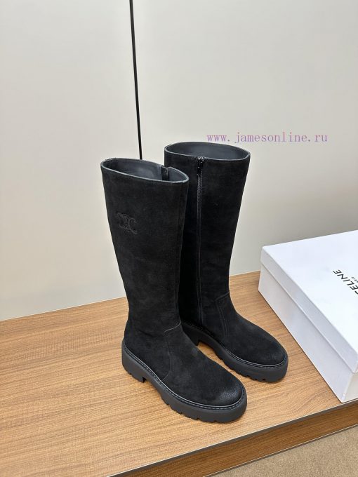 Celine 2023 Arc de Triomphe Knight BootsThis season, it is highly praised by many internet cjw9wgt0i - Image 3