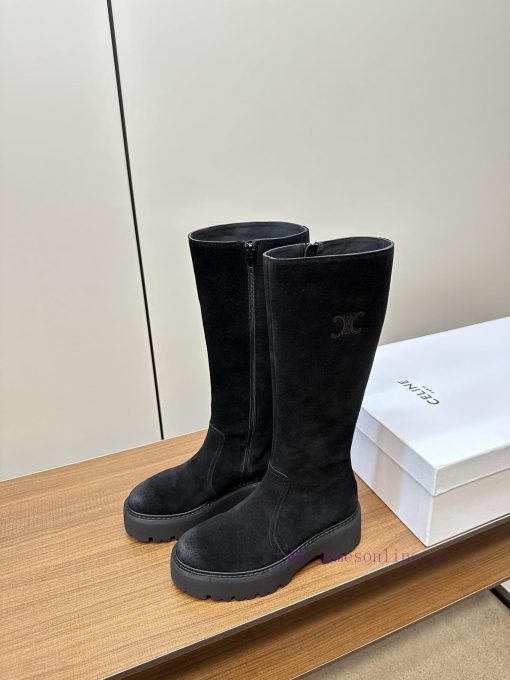 Celine 2023 Arc de Triomphe Knight BootsThis season, it is highly praised by many internet cjw9wgt0i - Image 4
