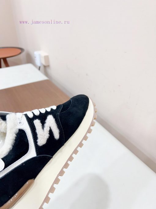 𝐌𝐢𝐮𝐦𝐢𝐱𝐧𝐞𝐰𝐁𝐚𝐥𝐚𝐧𝐜 Certified 𝟐𝟎𝟐𝟐𝟑𝙨𝐧𝐞𝐰Miumi * new thick soled teddy fur full wool inner shoes, e4nsofpi - Image 8